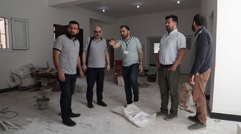 Idlib Surgical Hospital is in the process of a new expansion to 8 outpatient clinics