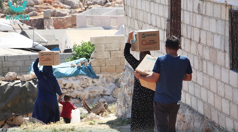 توزيعات سلل النظافة الصحية شمال غرب سوريا