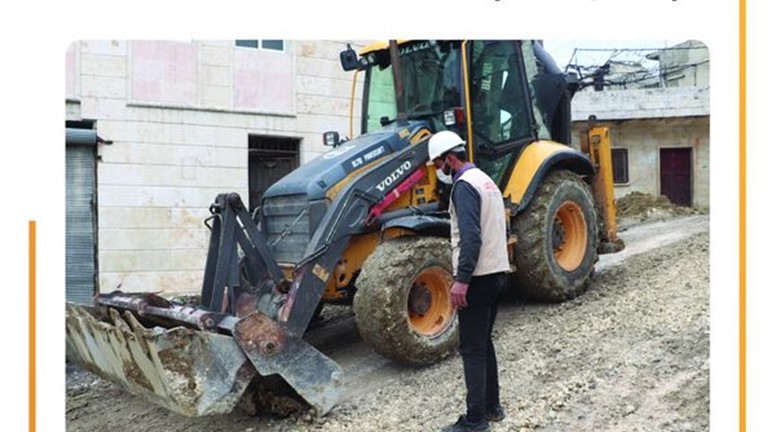 Completion of the rehabilitation of the sewage network in the villages of Jisr Al-Shughur