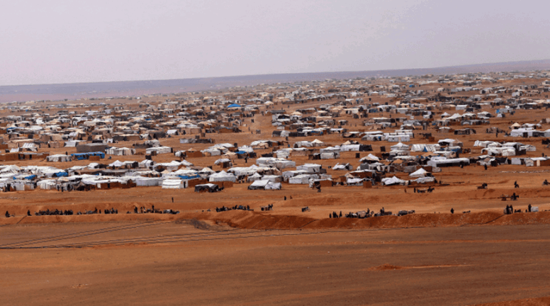 الشبكة السورية تطلق نداء استغاثة لوقف معاناة النازحين في مخيم الركبان