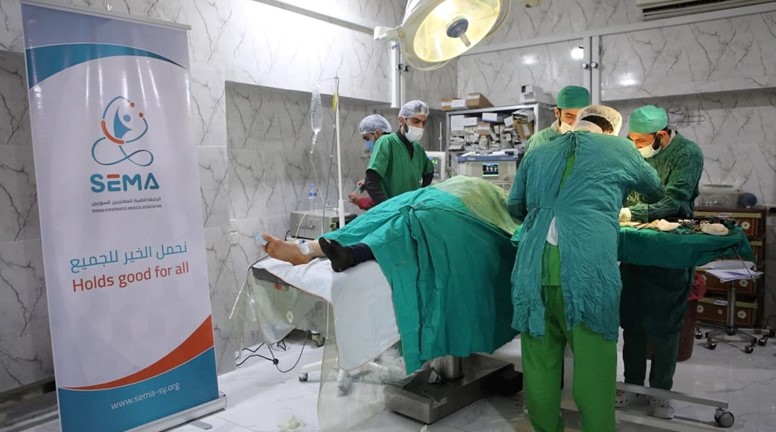 سيما تُنهي تجديد قسم العمليات وتضيف غرفة عمليات إسعافية في مشفى إدلب الجراحي التخصصي