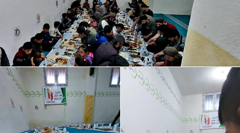 إفطار جماعي في مدينة اسكندرون التركية في شهر رمضان
