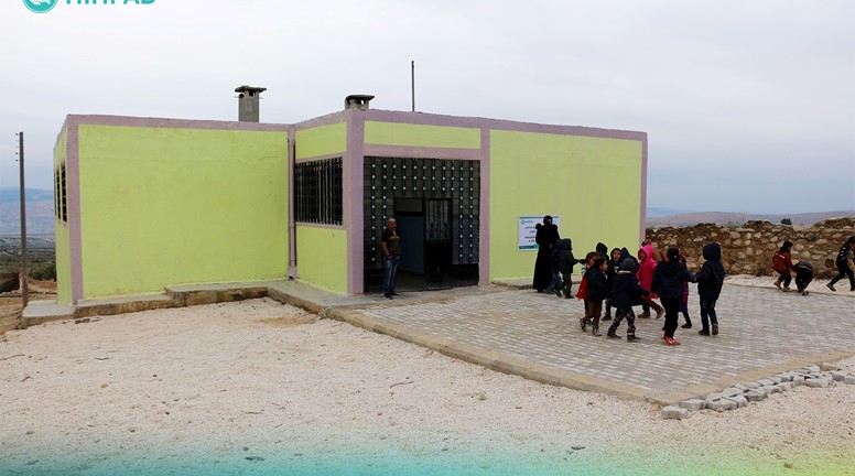 إعادة تأهيل 5 مدارس تضم أكثر من 600 طالب وطالبة في منطقة عفرين