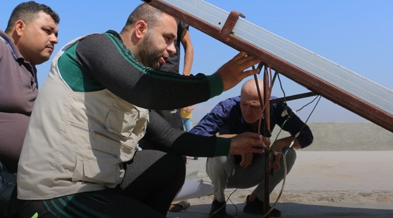 قامت منظمة سداد بإقامة دورة تركيب ألواح الطاقة الشمسية في بلدة الرامي