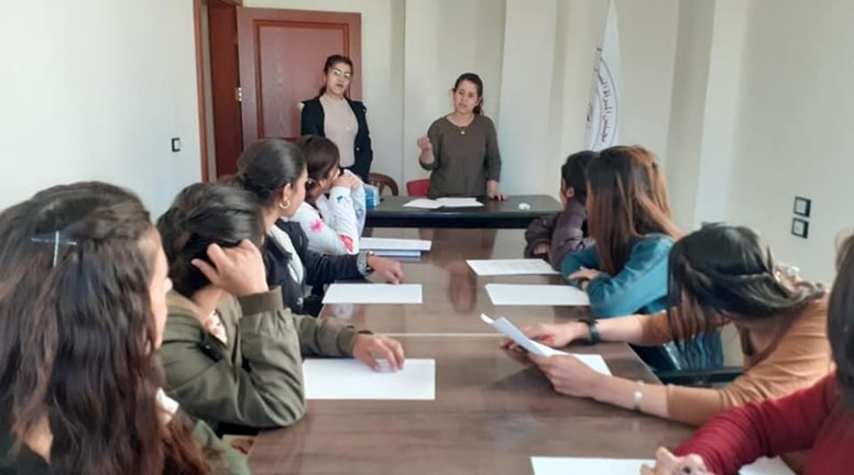 نظم مكتب " كوباني " محاضرة توعوية عن " العنف ضد المرأة "