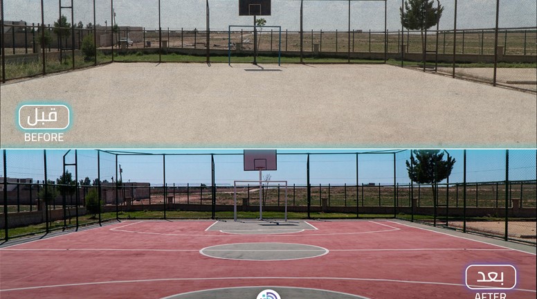 Playgrounds in the schools of the Turkish state of Şanlıurfa