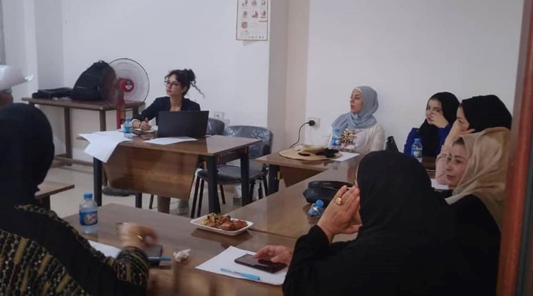 The Syrian Women's Council participates in a dialogue session on the media
