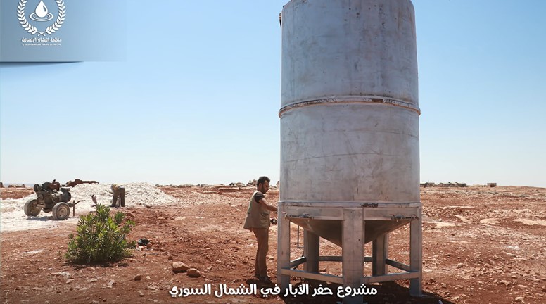 حفر الآبار في معظم مدن وبلدات الشمال السوري
