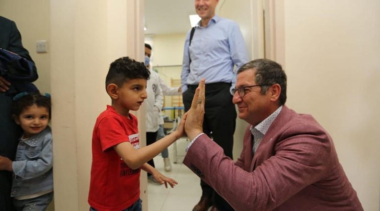 Çîrokên serkeftinê yên Navenda Fîzyoterapî SAMS li Amman