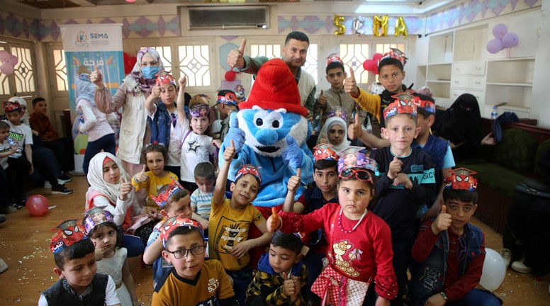 هدايا لـ 120 طفل في شمال سوريا