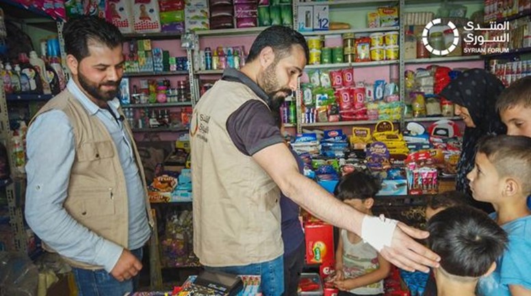 Paying house rents and buying Eid supplies for needy families