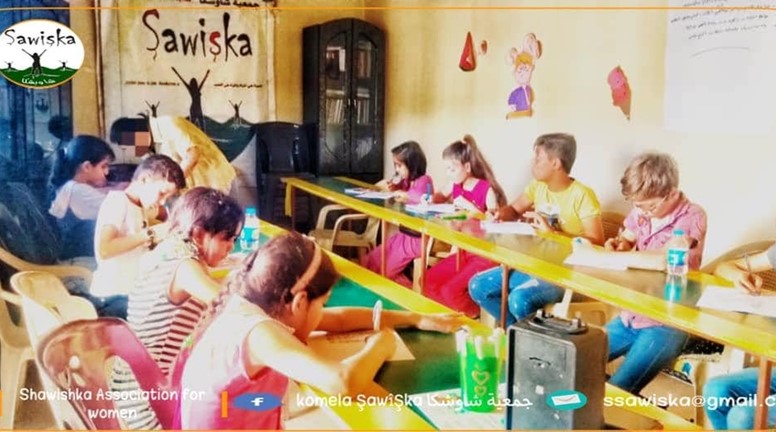 قامت جمعية شاوشكا بفتح دورة لغة انكليزيةللاطفال من عمر ٨__10سنوات