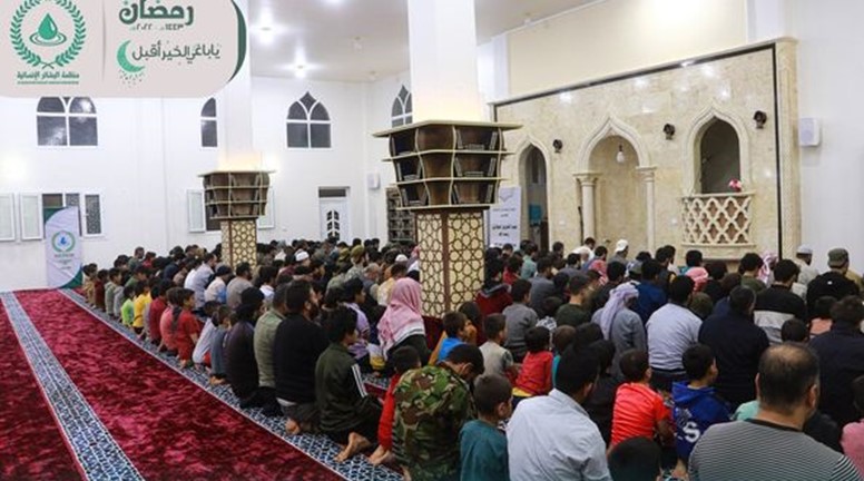 منظمة البشائر الإنسانية تفتتح مسجداً