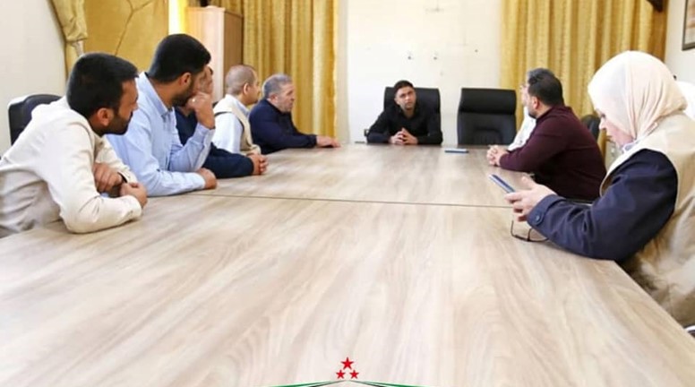 The local council of Qabasin city visits IhsanRD